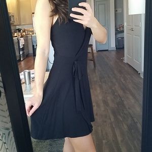 Rolla Coster Black Wrap Dress